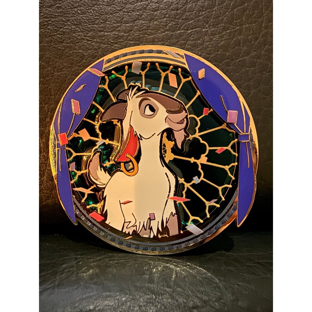 Disney’s The Hunchback of Notre Dame Stained Glass Portrait pin.